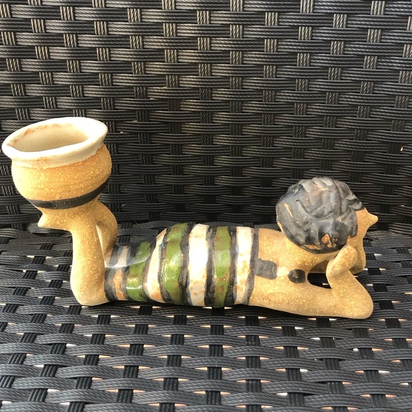 Vintage Helen Slater Metlox Pottery Poppytrail Poppets Mini Succulent Planter - Picture 2 of 10